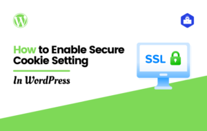 How to Enable Secure Cookie Setting