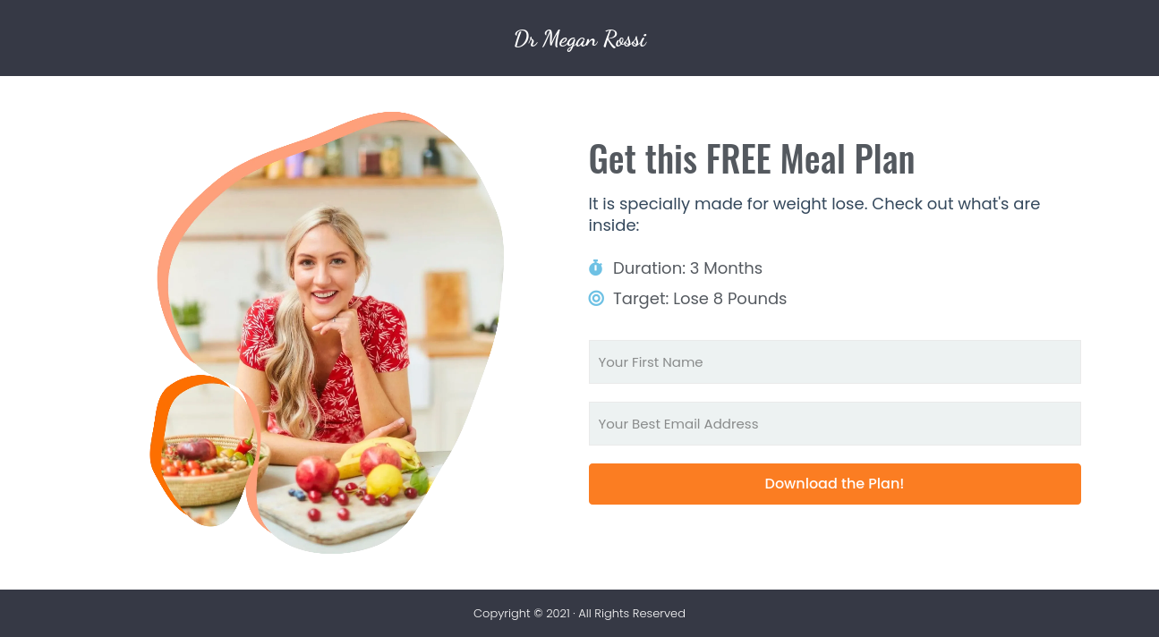 Screenshot - Get FREE Meal Plan – Fiverr Work