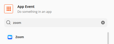 Zoom on Zapier